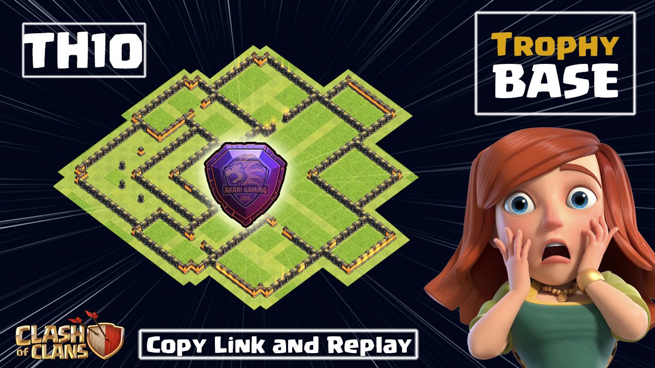 BASE TH10 Cùi Bắp Thủ TH11 Đánh 1 SAO RANK HUYỀN THOẠI Tháng 7 2022 Clash of clans