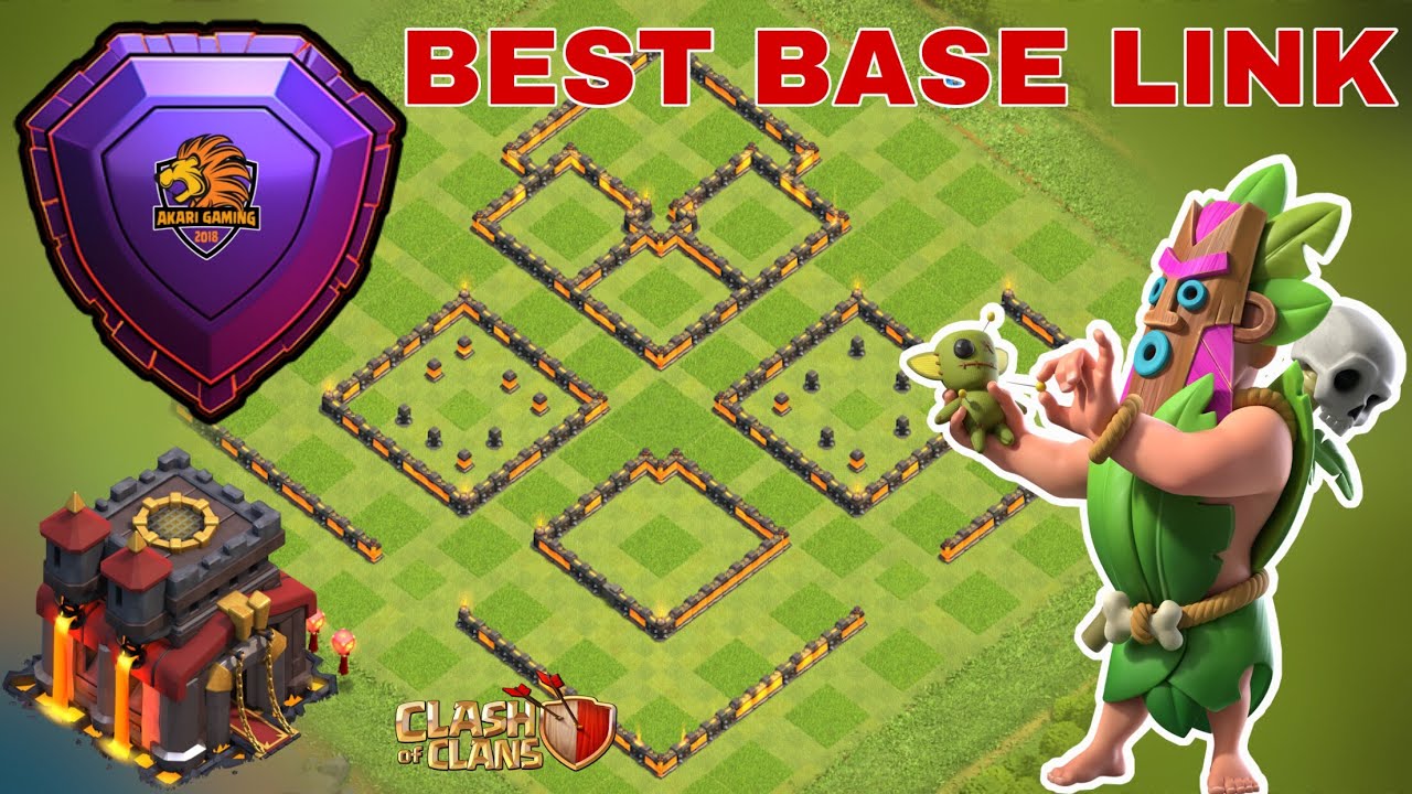 BASE TH10 CHỐNG 3 SAO HIỆU QUẢ RANK HUYỀN THOẠI Clash of clans