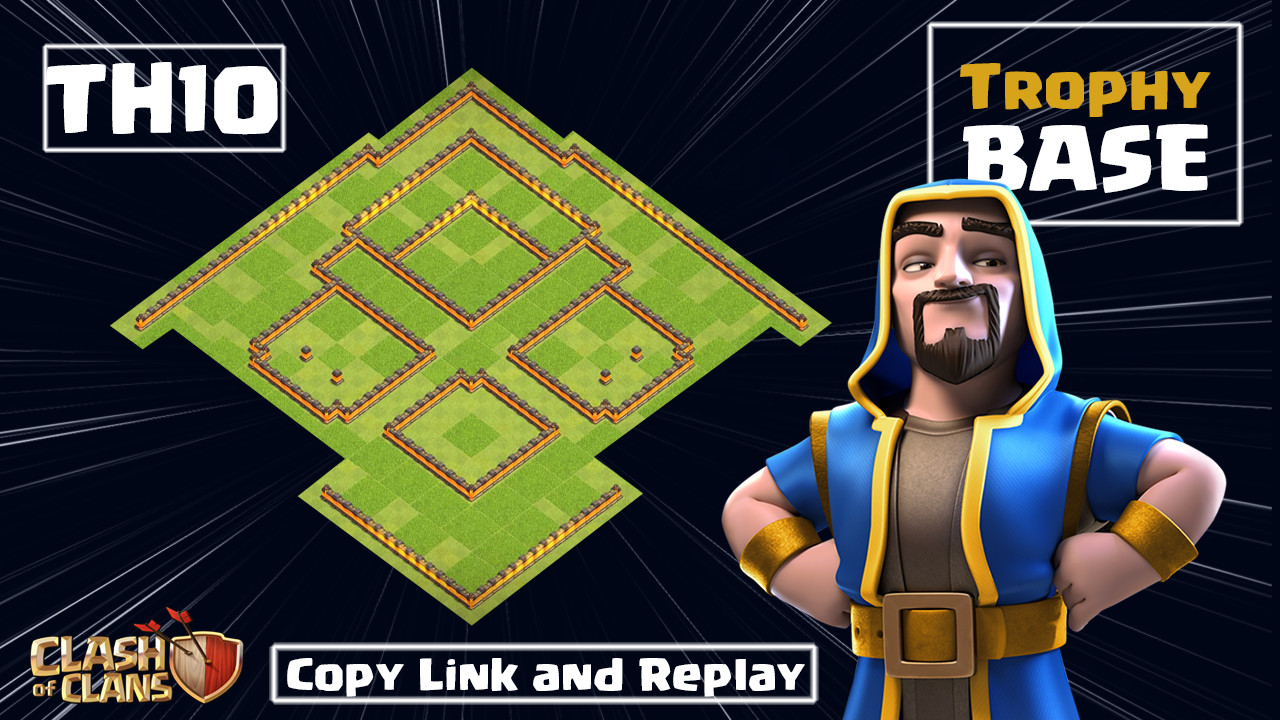 BASE TH10 CHỐNG TH11 KHÔNG NÁT LEO RANK HUYỀN THOẠI Tháng 7 2022 Clash of clans  