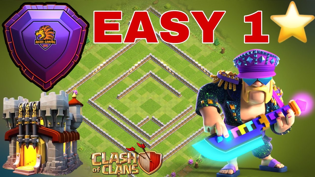 BASE TH11 DỄ 1 SAO TH12 ĐÁNH KHÔNG NÁT BAY CÚP HUYỀN THOẠI tháng 8 2021 Clash of clans 