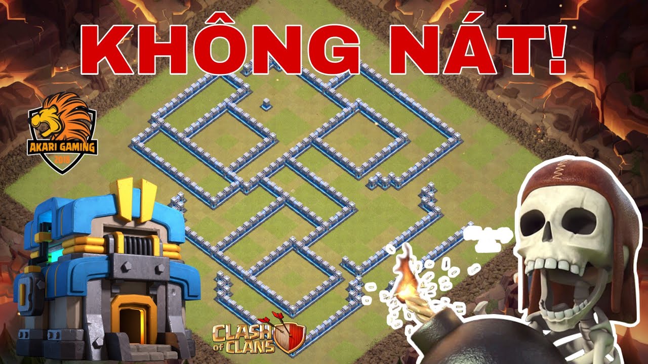 BASE TH12 THỦ 7 NGÀY HỘI CHIẾN KHÔNG NÁT Clash of clans 