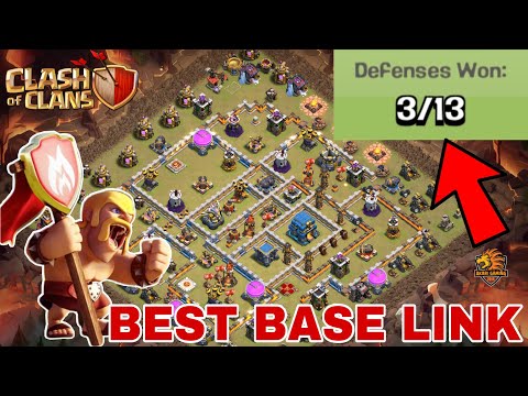 BASE TH12 THỦ TỚI 13 LƯỢT TRONG 1 WAR ĐIÊN RỒ - TH13 ĐÁNH KHÔNG NÁT Clash of clans 