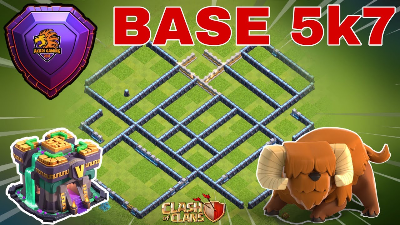 BASE TH14 BAY CÚP 5k7 HUYỀN THOẠI 3 ngày cuối mùa giải tháng 4  2021 Clash of clans