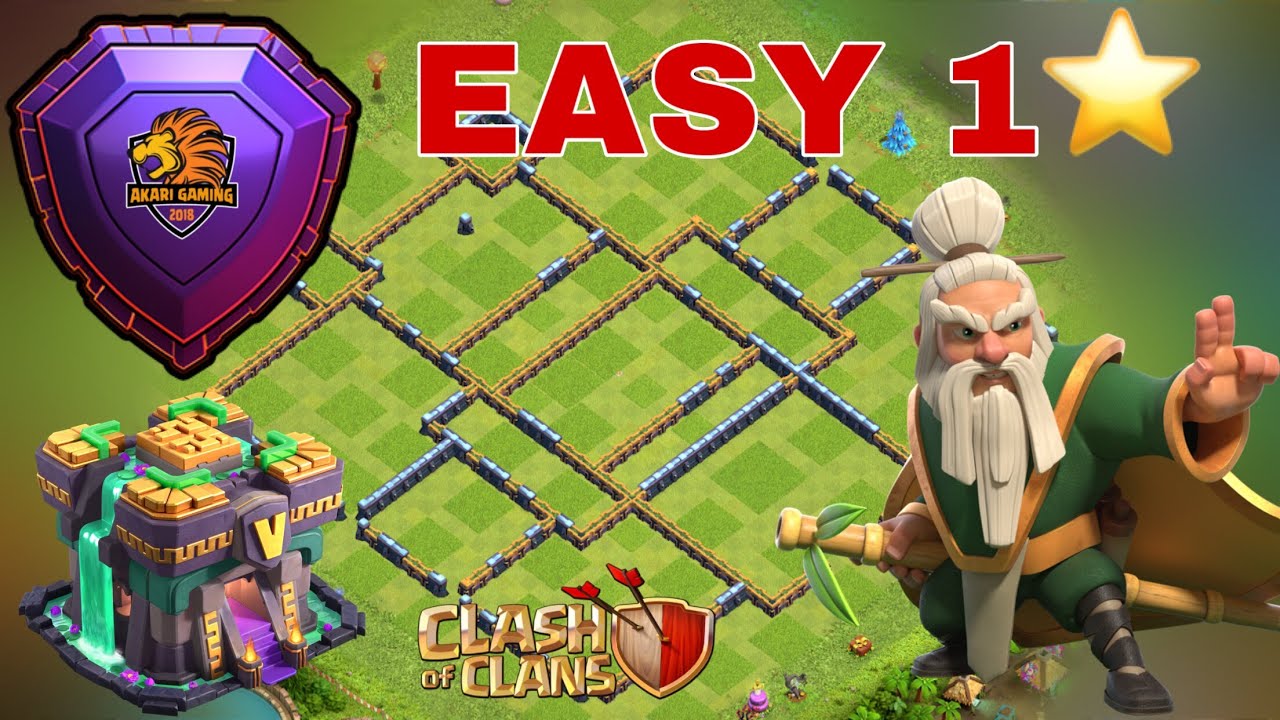 BASE TH14 DỄ 1 SAO RANK 5k5 HUYỀN THOẠI BAY CÚP Tháng 10 2021 Clash of clans