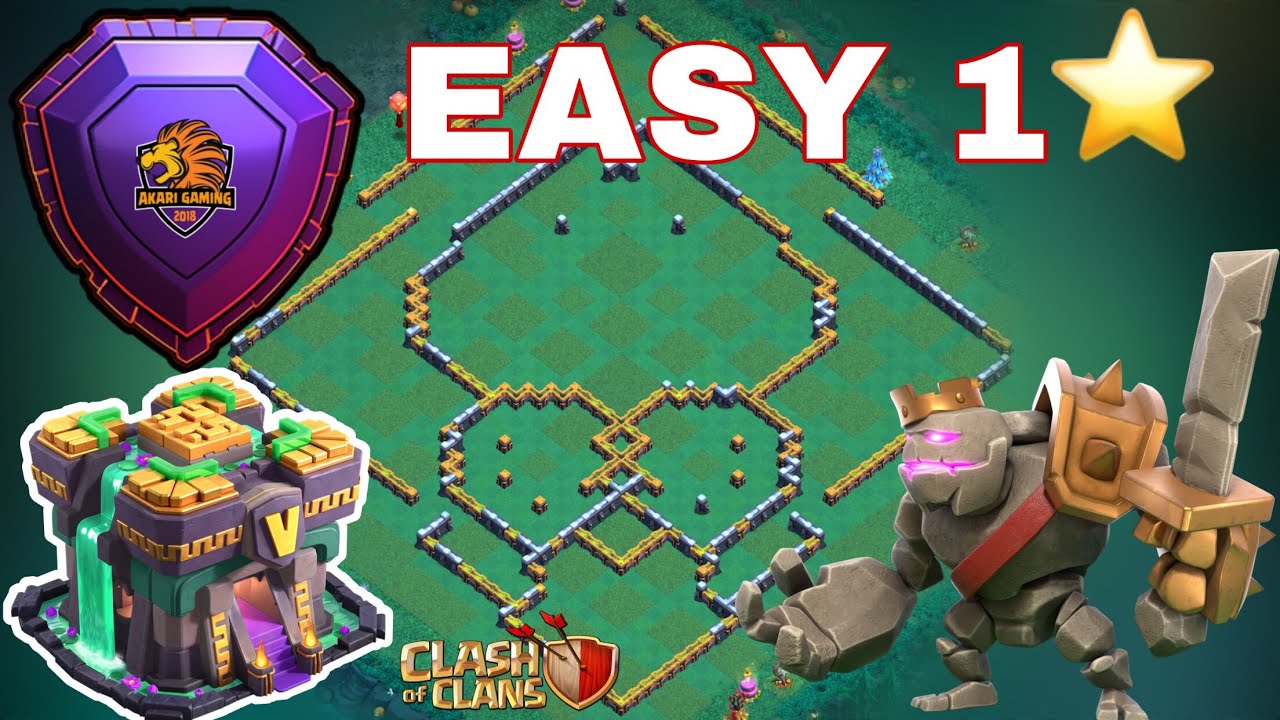 BASE TH14 DỄ 1 SAO RANK 5k5 HUYỀN THOẠI BAY CÚP Tháng 11 2021 Clash of clans