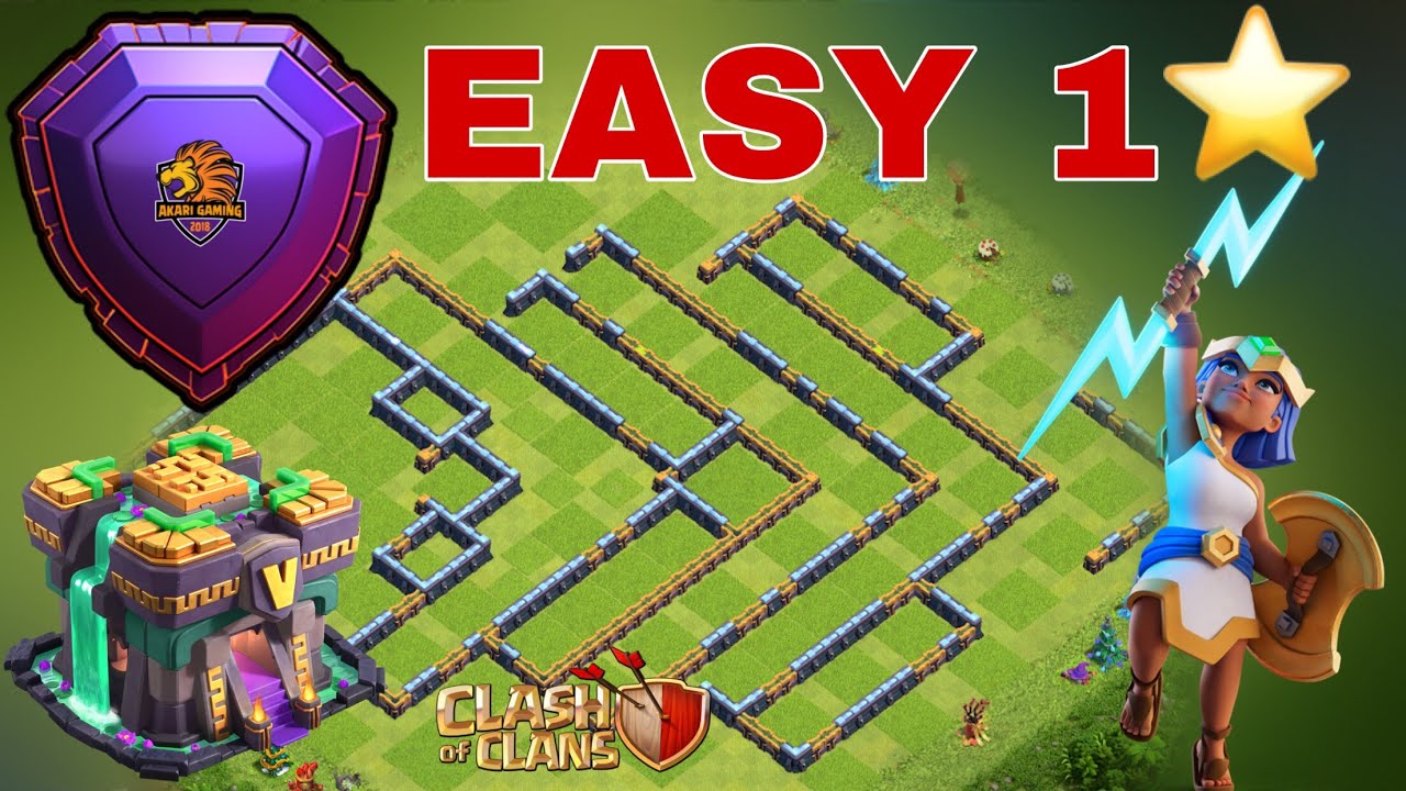 BASE TH14 LEO RANK 5k4 CỰC NHANH 3 NGÀY DỄ 1 SAO Tháng 9 2021 Clash of clans 