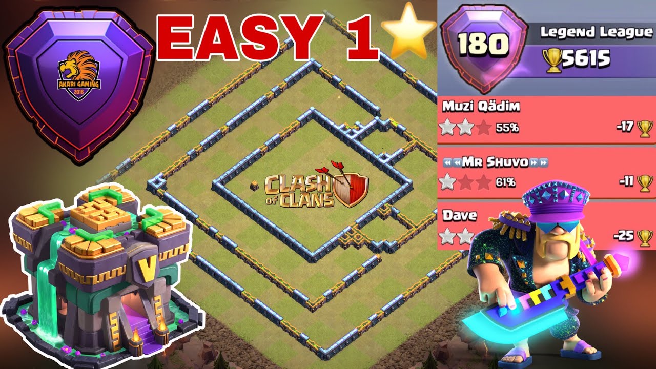 BASE TH14 RANK 5k6 LEO TOP HUYỀN THOẠI CỰC NHANH tháng 8 2021 Clash of clans 