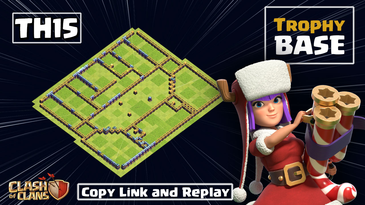 Base TH15 Leo Rank 5k7 - 5k8 Huyền Thoại Clash of clans 