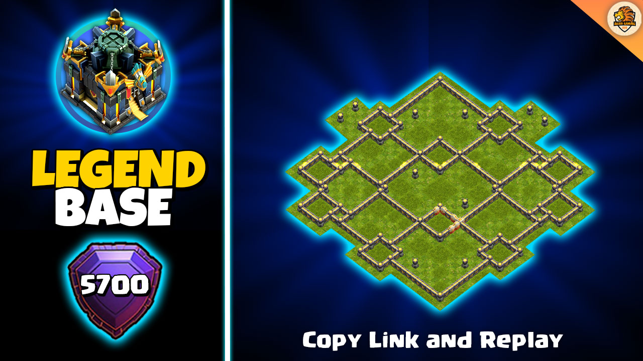 Base TH17 Thủ 2 Sao Có Súng Phun Lửa Rank 5k7 Huyền Thoại Clash of clans 