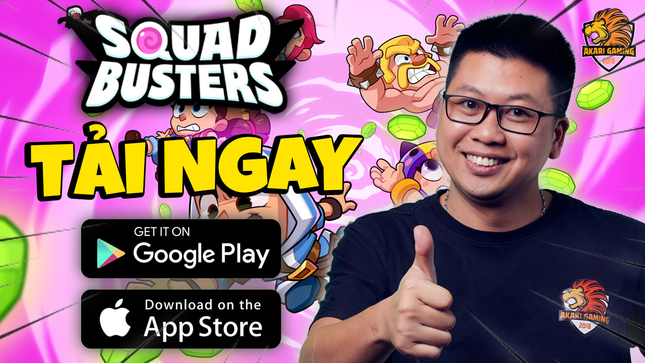 Hướng dẫn tải download Squad Busters