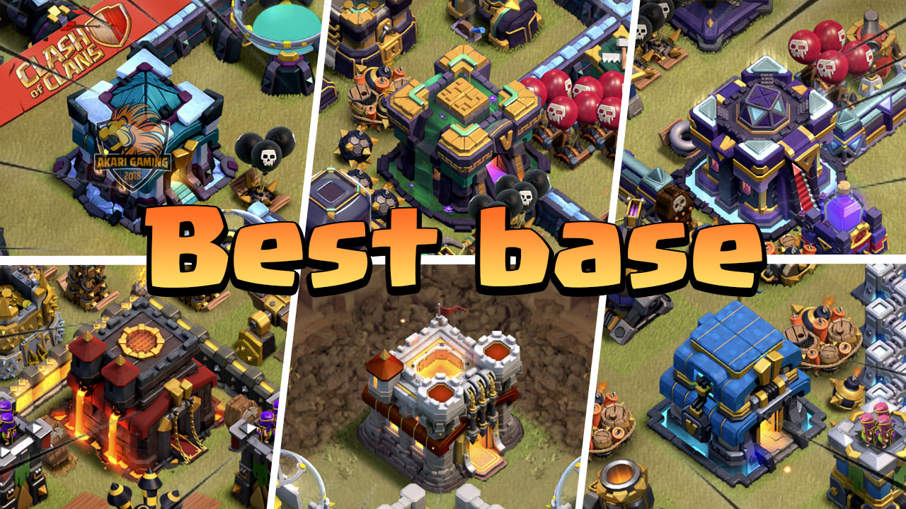 Mẫu Base Hội Chiến tốt nhất cho các cấp độ NHÀ CHÍNH trong Clash of Clans