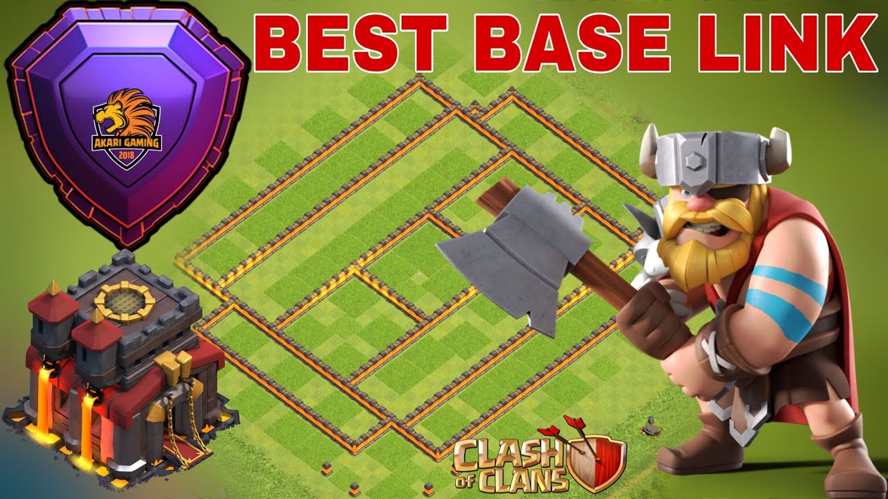 NEW BASE TH10 LEO RANK HUYỀN THOẠI DỄ 1 SAO tháng 8 2021 Clash of clans 