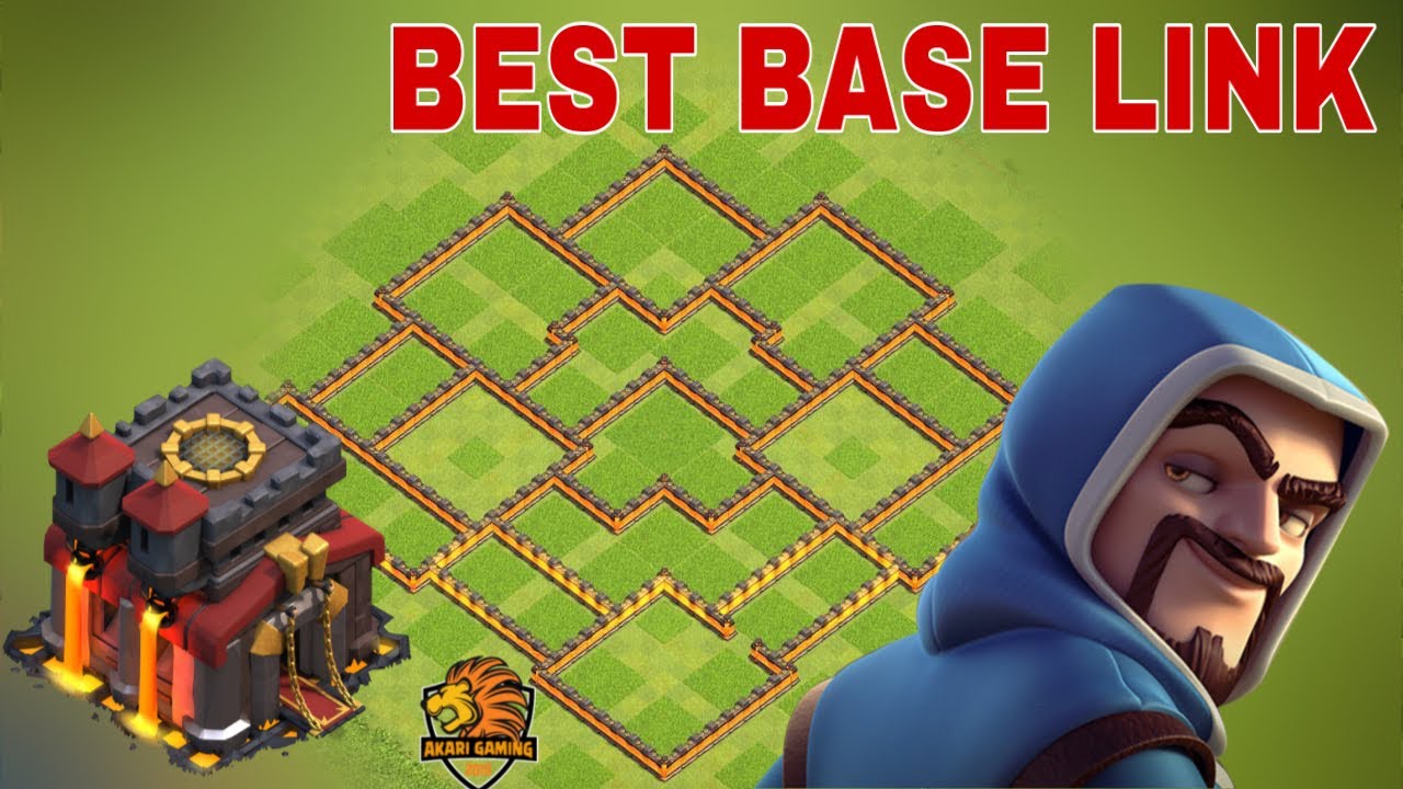 NEW BASE TH10 THỦ CỘNG CÚP LEO RANK HUYỀN THOẠI Clash of clans 