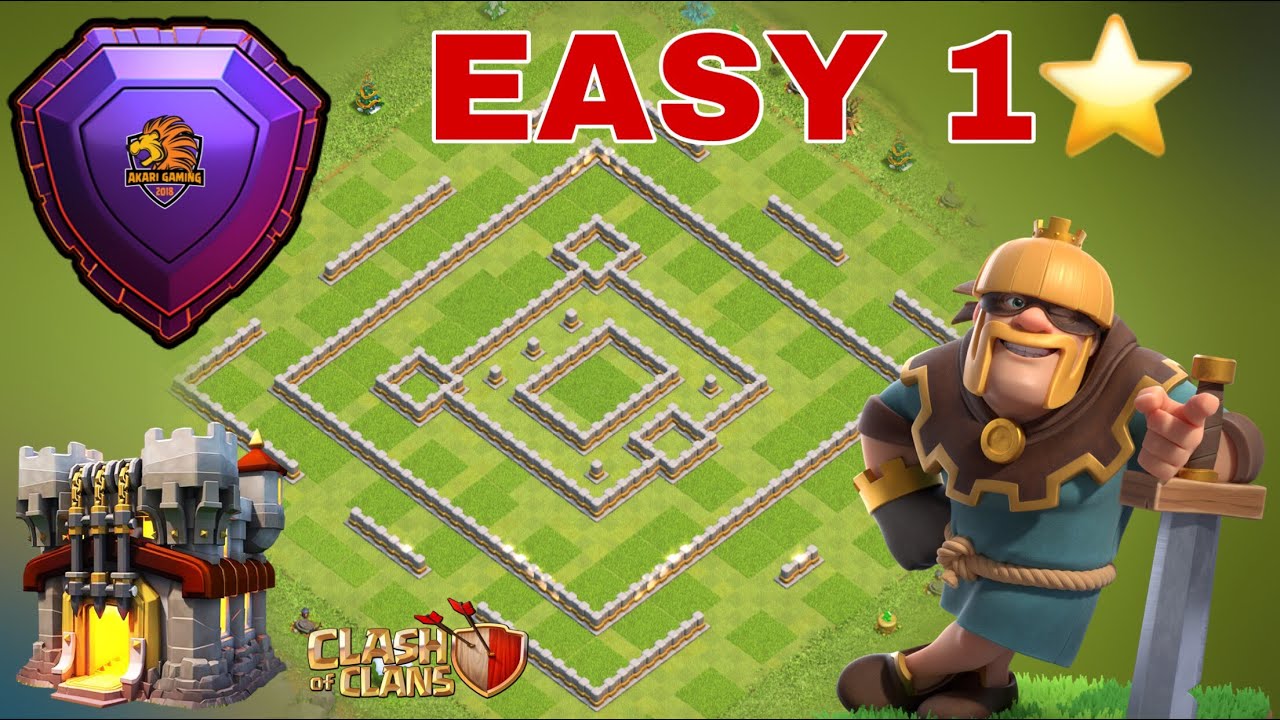 NEW BASE TH11 DỄ 1 SAO BAY RANK HUYỀN THOẠI 2021 Clash of clans | Akari Gaming