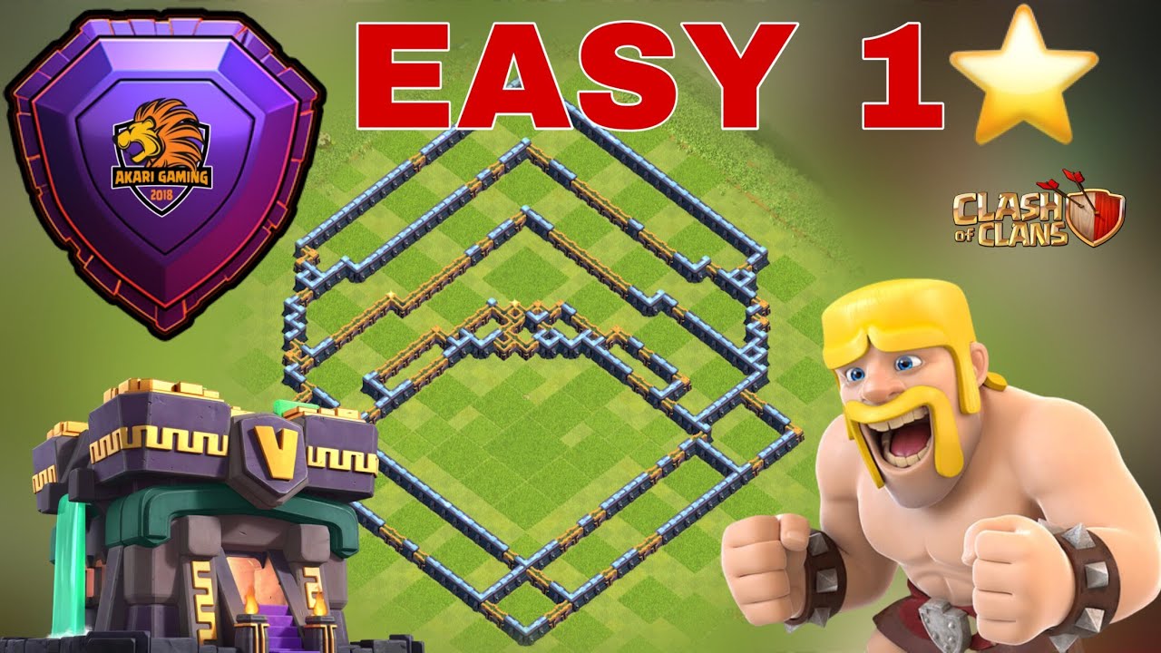 NEW BASE TH14 DỄ 1 SAO RANK 5k6 - 5k7 HUYỀN THOẠI CỰC TỐT tháng 7 2021 Clash of clans 