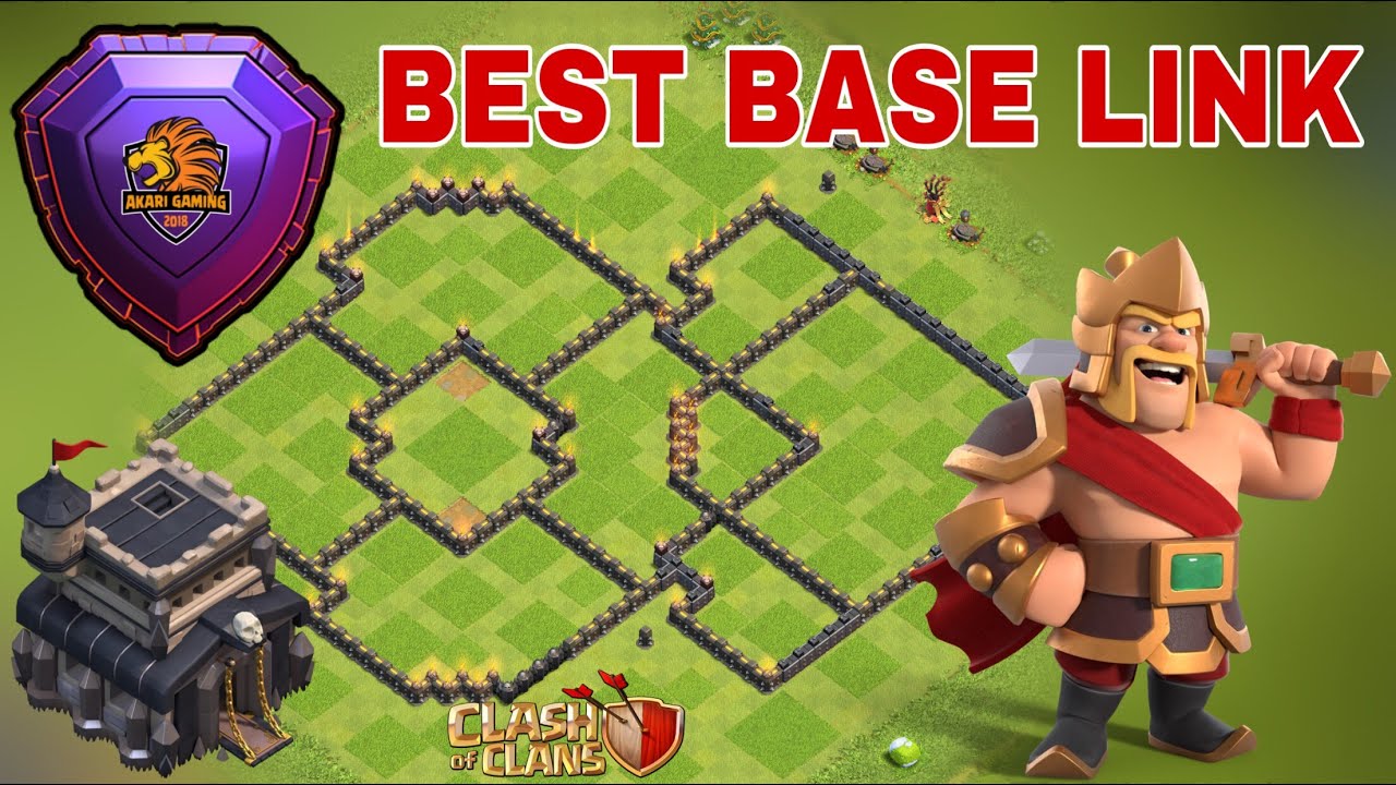 NEW BASE TH9 BAY CÚP HUYỀN THOẠI HIỆU QUẢ Clash of clans