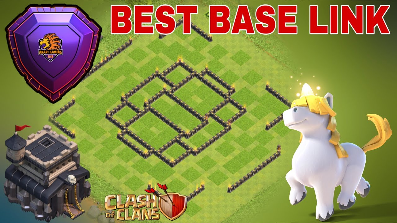 NEW BASE TH9 BAY HUYỀN THOẠI CHỐNG TH7 ĐÁNH KHÔNG ĐƯỢC SAO NÀO Clash of clans