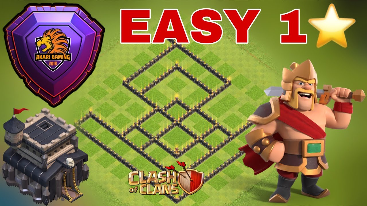 NEW BASE TH9 LEO RANK HUYỀN THOẠI HIỆU QUẢ 1 SAO tháng 6 2021 Clash of clans 