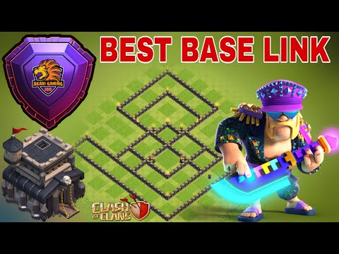 NEW BASE TH9 LEO RANK HUYỀN THOẠI HIỆU QUẢ CỰC TỐT tháng 8 2021 Clash of clans 