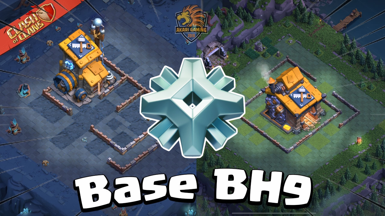 NEW Base BH9 Thủ 1 Sao Rank Titan Mới Nhất Clash of clans