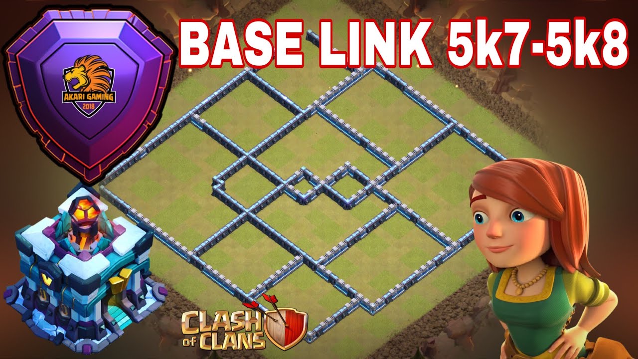 New BASE TH13 BAY CÚP HUYỀN THOẠI 5k7 - 5k8 TUẦN CUỐI Clash of clans