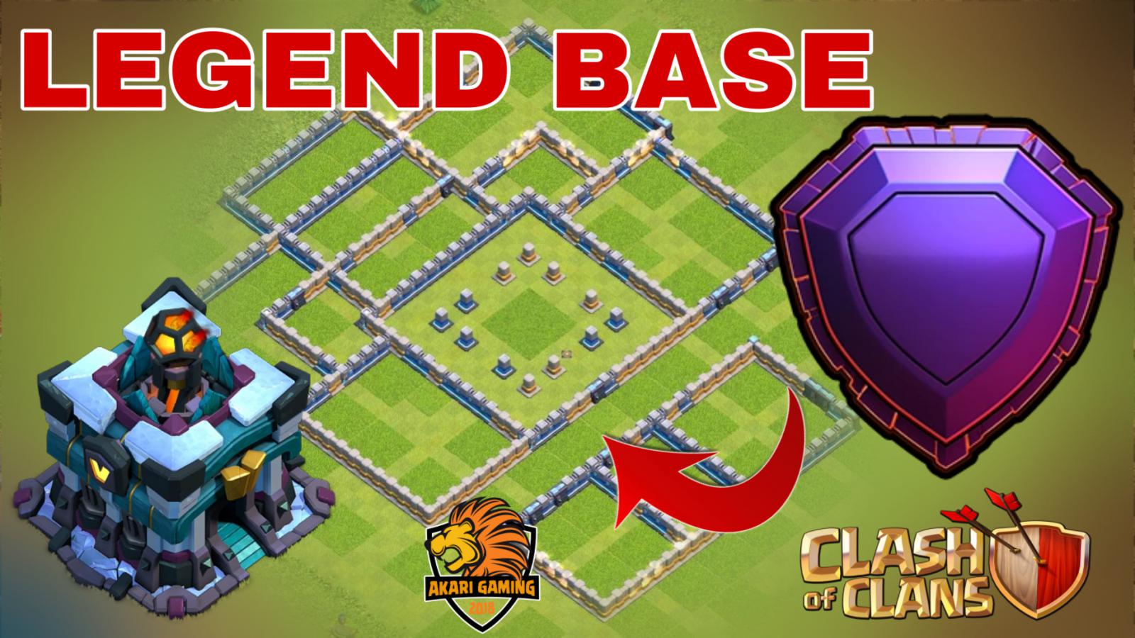 New BASE TH13 THỦ 1 Leo Rank HUYỀN THOẠI 2022 Clash of clans