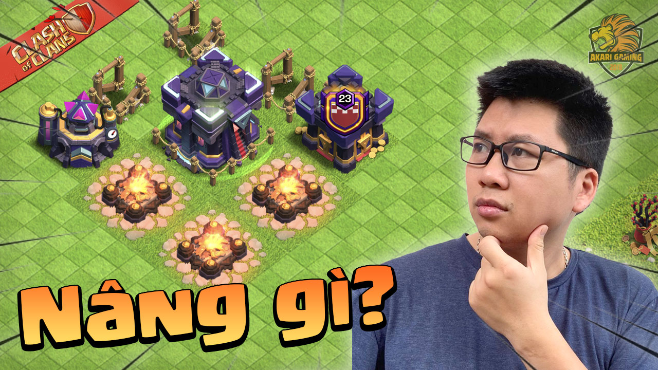 Nhà Chính TH15 mới lên ƯU TIÊN NÂNG GÌ? Clash of clans 