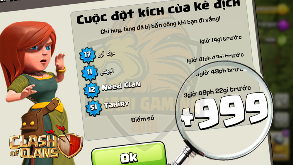 MÓN QUÀ TỪ NHỮNG THANH NIÊN NGUY HIỂM NHẤT Clash of clans