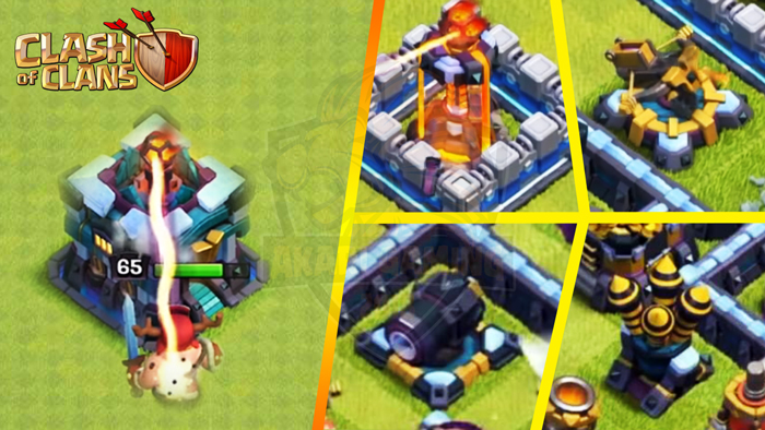 CẬP NHẬT TH 13 Clash of clans CẤP ĐỘ MỚI CHO CÁC CÔNG TRÌNH VÀ LÍNH