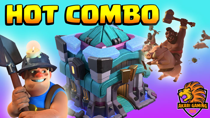 HOG + MINER MAX CẤP ĐỘ HOT COMBO CLEAR TOANG TH13