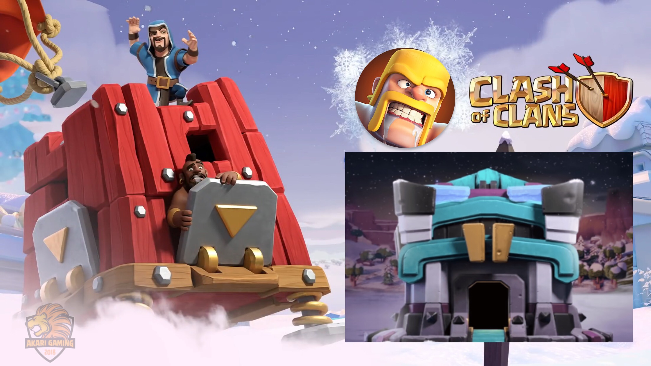 CẬP NHẬT TH13 CỖ MÁY TRẠI LÍNH MỚI - NEW SIEGE BARRACK Clash of clans | Akari Gaming