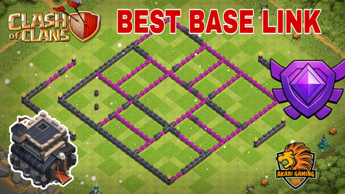 MẪU BASE CHỐNG 3 SAO TH9 Clash of clans