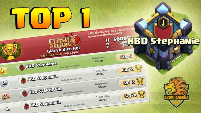 NỮ GAME THỦ TOP 1 THẾ GIỚI QUYỀN LỰC NHẤT Clash of clans LÀ AI?
