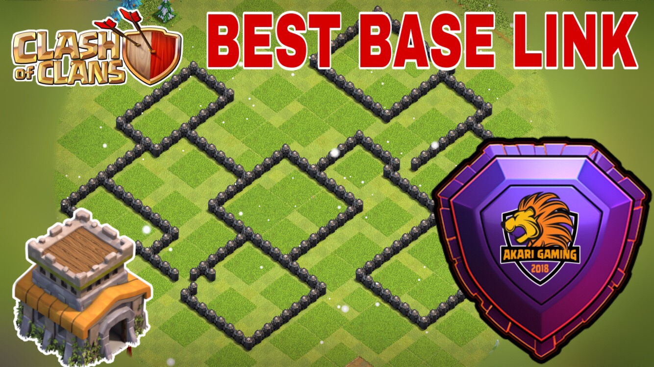 MẪU BASE TH8 CHỐNG 3 SAO LEO RANK HUYỀN THOẠI Clash of clans