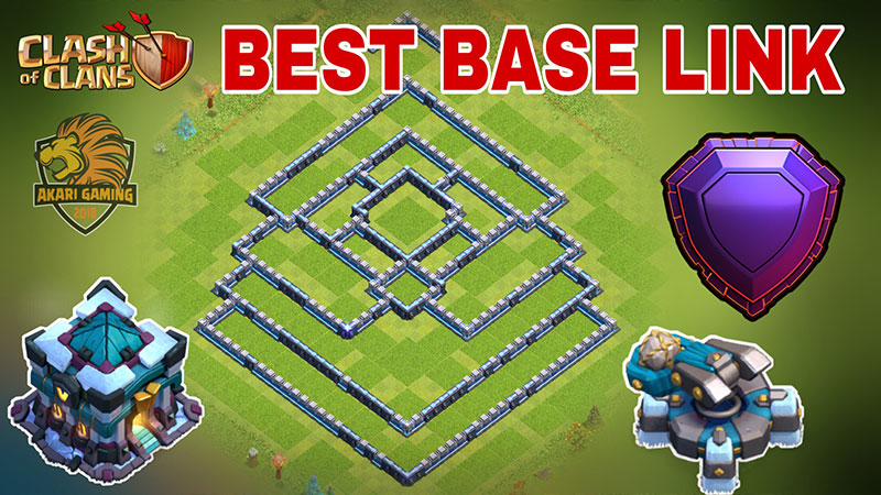 NEW BASE TH13 chống 3 sao LEO RANK HUYỀN THOẠI Clash of clans