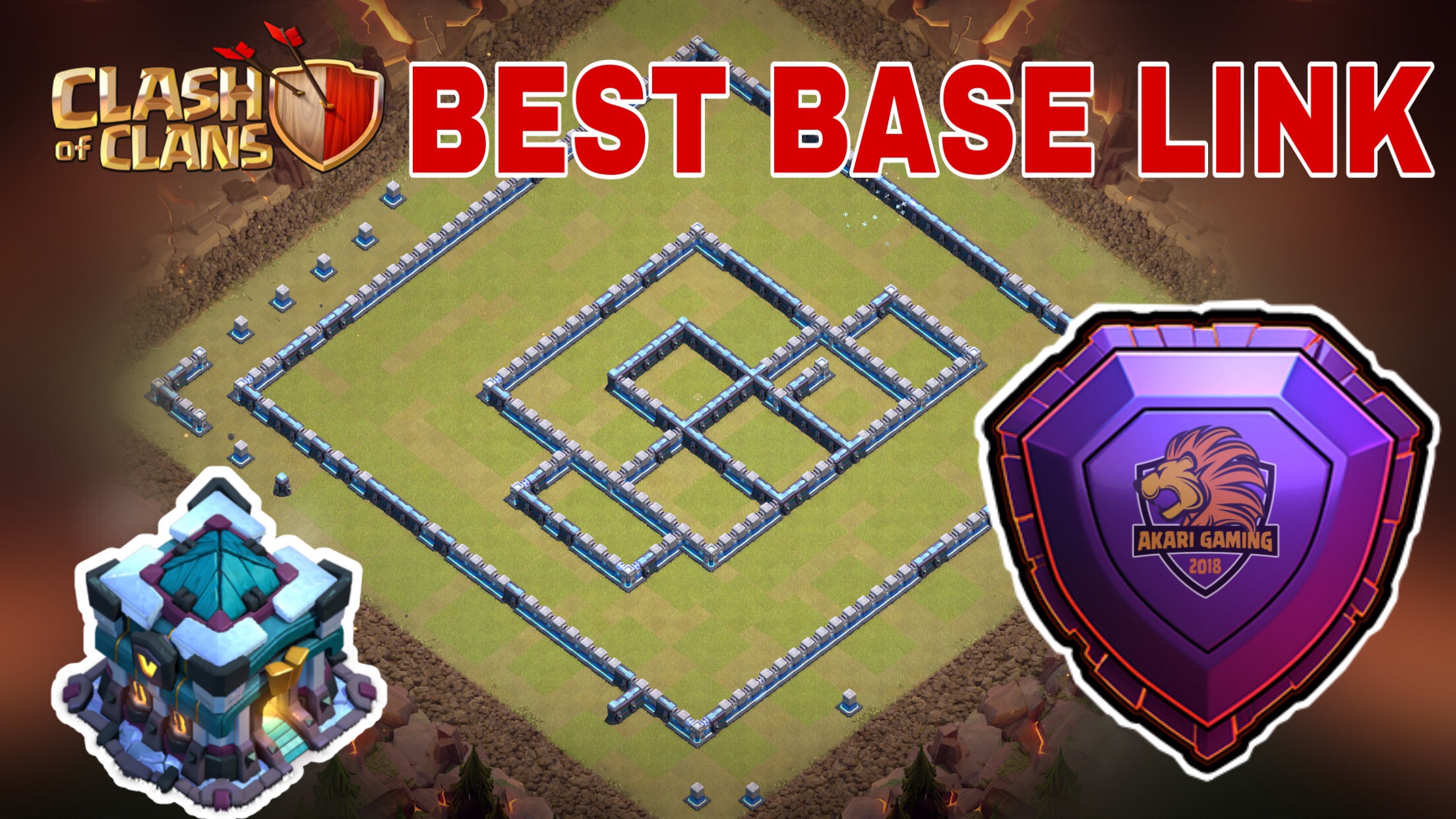 NGÔI LÀNG GIẢI HỘI CHIẾN KHÔNG NÁT BAY CÚP HUYỀN THOẠI Clash of clans
