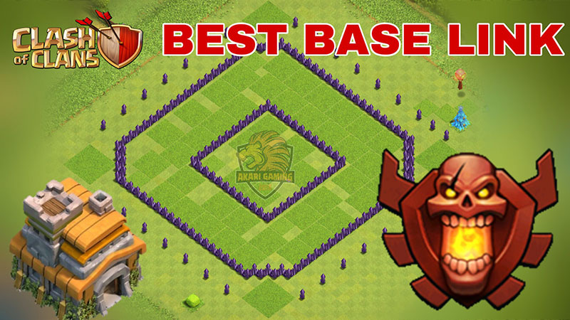 MẪU  BASE TH7 LEO RANK CHAMPION CHỐNG 3 SAO Clash of clans