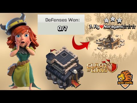 BASE TH9 THỦ 7 TRẬN MỚI CLEAR NỔI Clash of clans