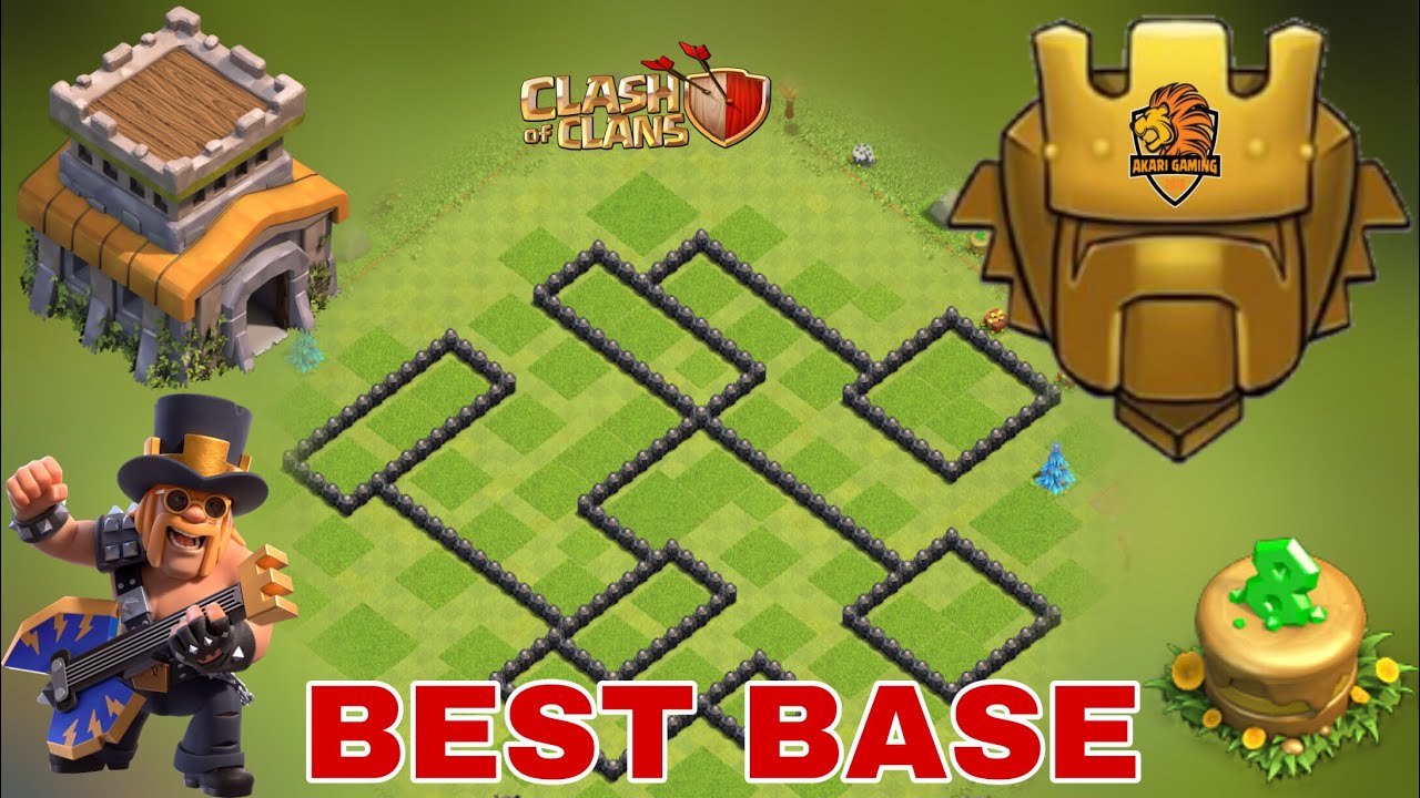 BASE TH8 LEO RANK TITAN HIỆU QUẢ Clash of clans