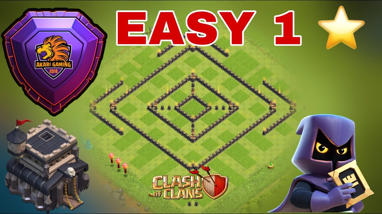 BASE TH9 CHỐNG 2 SAO LEO RANK HUYỀN THOẠI Clash of clans