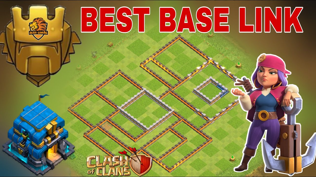 BASE TH12 PHÒNG THỦ YẾU LEO RANK TITAN TH13 MAX ĐÁNH KHÔNG NÁT Clash of clans