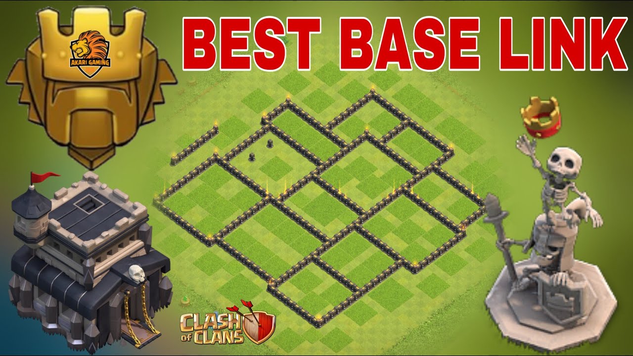 BASE TH9 LEO RANK TITAN TH7 KHÓC THÉT Clash of clans