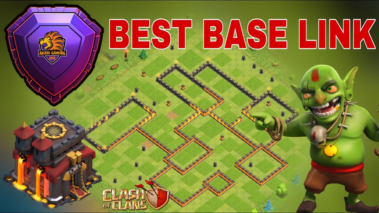 NEW BASE TH10 BAY CÚP HUYỀN THOẠI CỰC HIỆU QUẢ Clash of clans