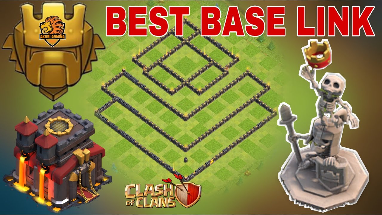 NEW BASE TH10 BLEO RANK CỰC HIỆU QUẢ Clash of clans