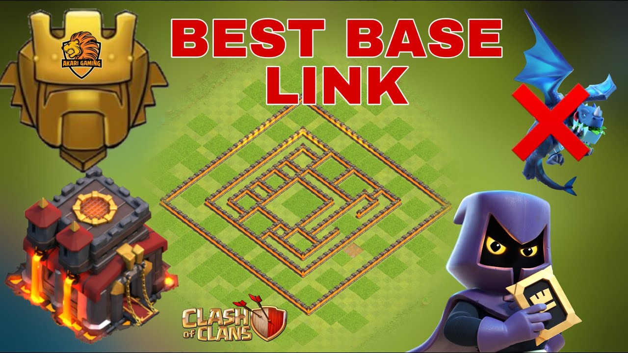 NEW BASE TH10 LEO RANK TITAN HIỆU QUẢ Clash of clans