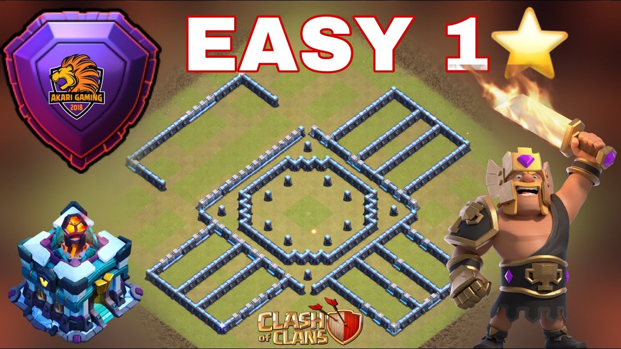 BASE TH13 CỰC TROLL 1 SAO GAME THỦ VIỆT KIỀU MỸ RANK HUYỀN THOẠI Clash of clans