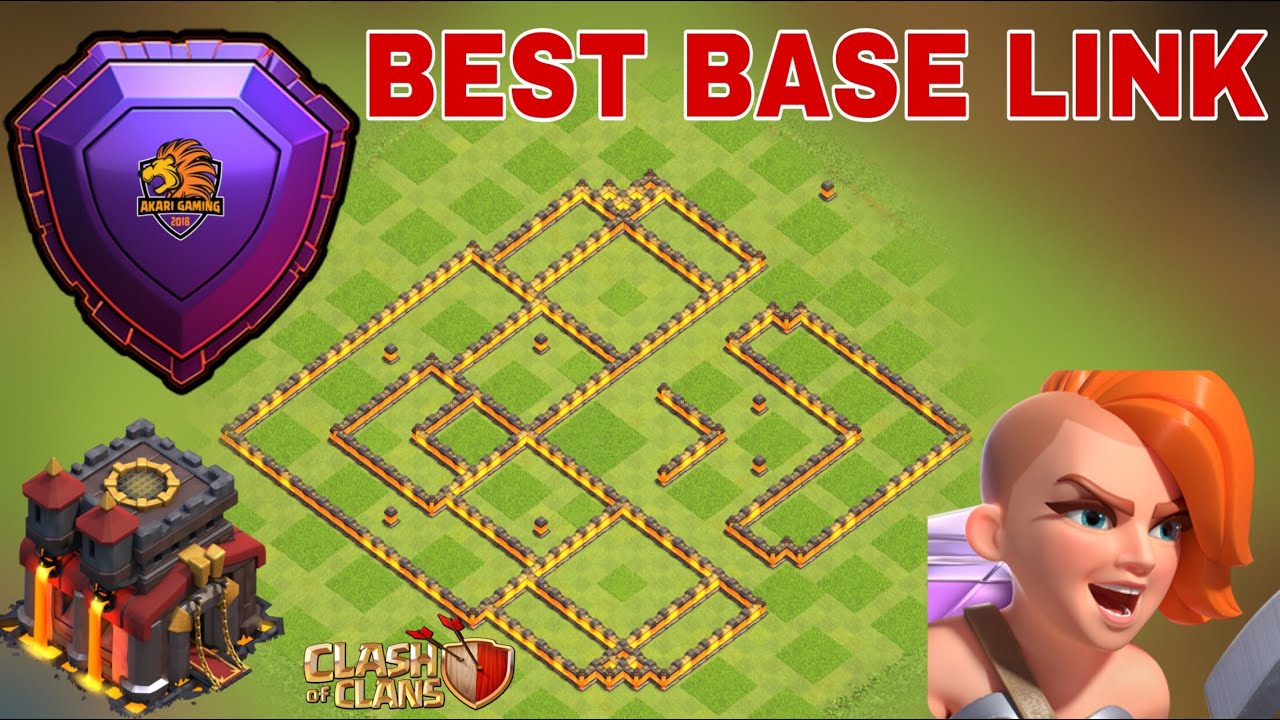 NEW BASE TH10 BAY CÚP HUYỀN THOẠI CỰC HIỆU QUẢ Clash of clans