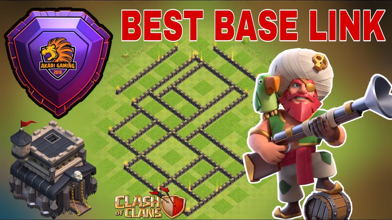 NEW BASE TH9 BAY CÚP HUYỀN THOẠI CỰC HIỆU QUẢ Clash of clans