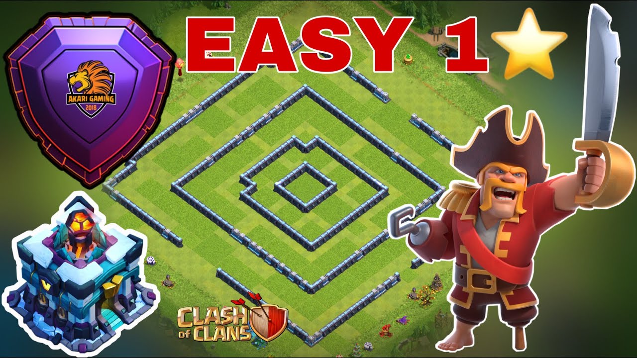 NEW RING BASE TH13 TROLL 1 SAO BAY CÚP HUYỀN THOẠI HIỆU QUẢ Clash of clans