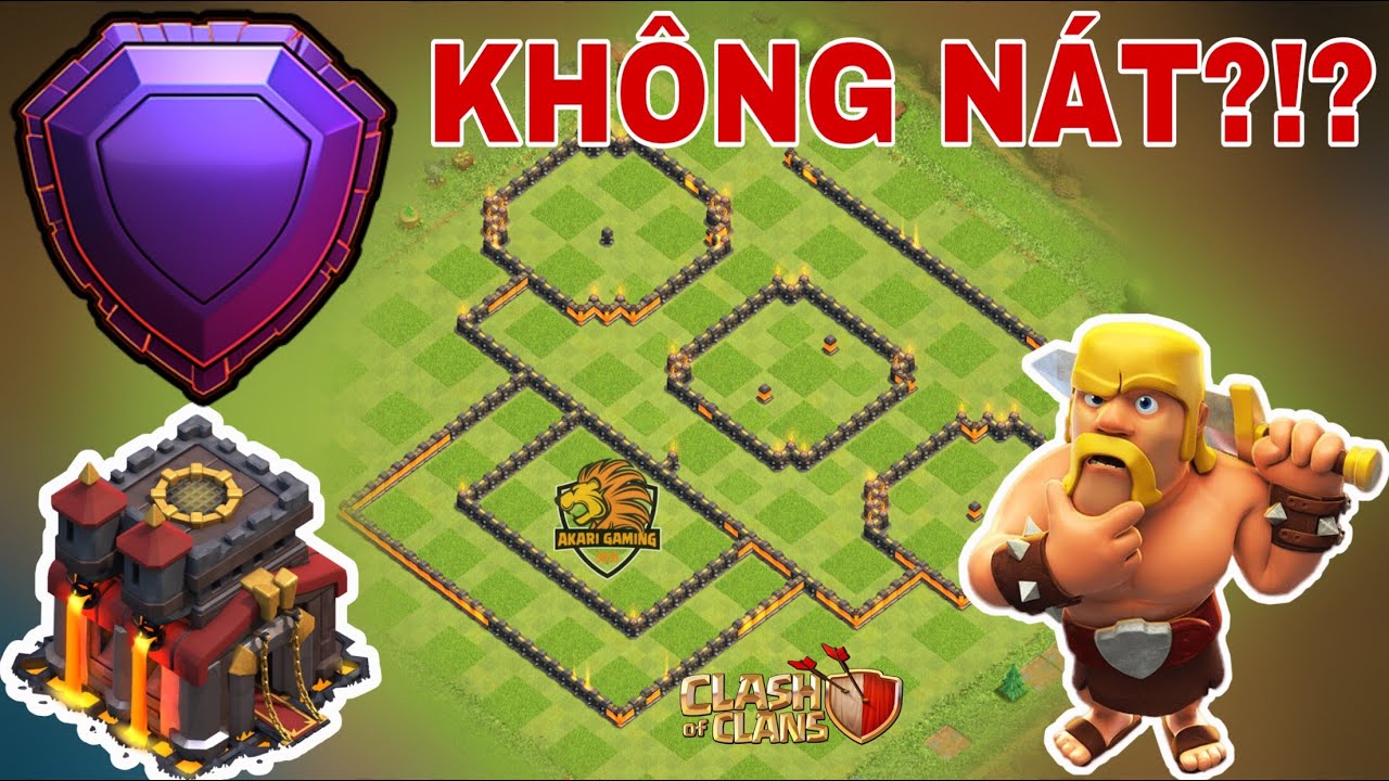 BASE TH10 LEO RANK HUYỀN THOẠI HIỆU QUẢ Clash of clans